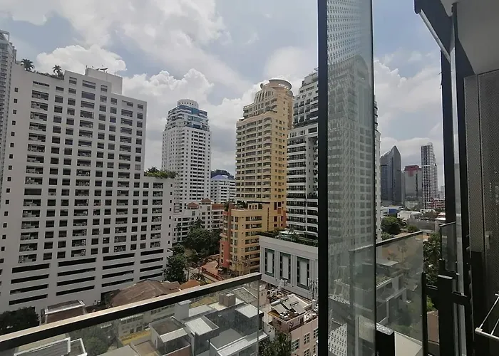 Sukhumvit 11#luxury#pool#gym#bts Nana&mrt Sukhumvit#1br#max4ppl Appartement Bangkok