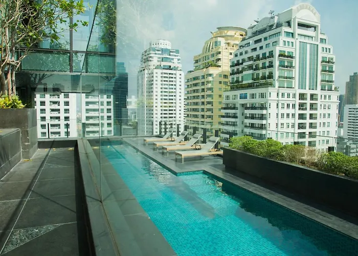 Appartement Sukhumvit 11#luxury#pool#gym#bts Nana&mrt Sukhumvit#1br#max4ppl Bangkok