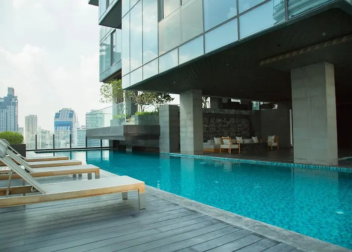 Appartement Sukhumvit 11#luxury#pool#gym#bts Nana&mrt Sukhumvit#1br#max4ppl *