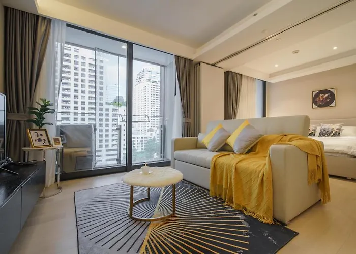 Appartement Sukhumvit 11#luxury#pool#gym#bts Nana&mrt Sukhumvit#1br#max4ppl