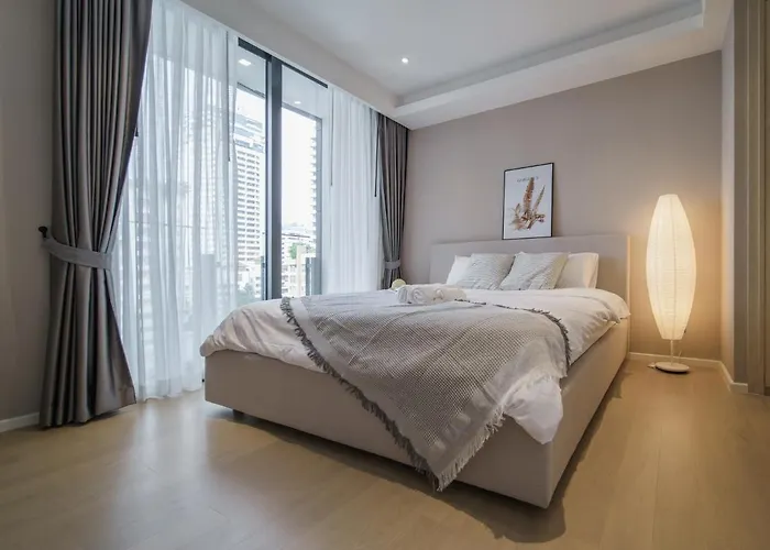 Appartement Sukhumvit 11#luxury#pool#gym#bts Nana&mrt Sukhumvit#1br#max4ppl