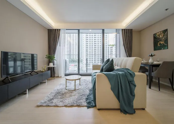 Sukhumvit 11#luxury#pool#gym#bts Nana&mrt Sukhumvit#1br#max4ppl Appartement Bangkok